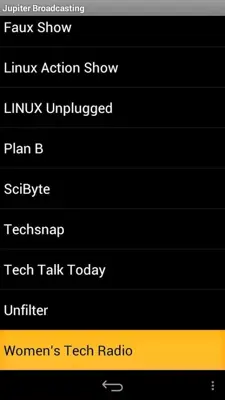 Jupiter Broadcasting android App screenshot 2
